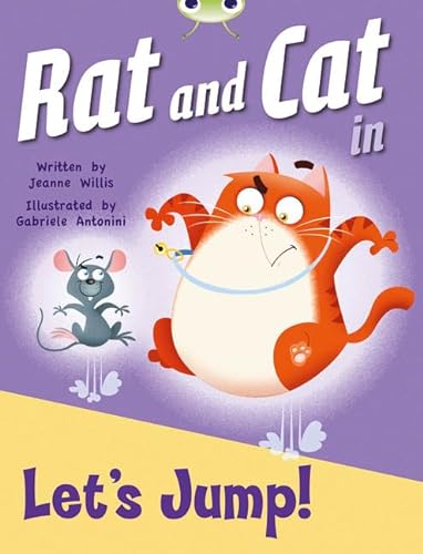 Stock image for Bug Club Guided Fiction Reception Red C Rat and Cat in Let's Jump for sale by WorldofBooks
