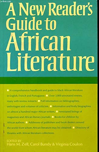 Stock image for A New Reader's Guide African Literature for sale by Anybook.com