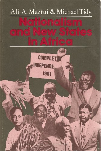 Imagen de archivo de Nationalism and New States in Africa: From About 1935 to the Present a la venta por HPB-Red
