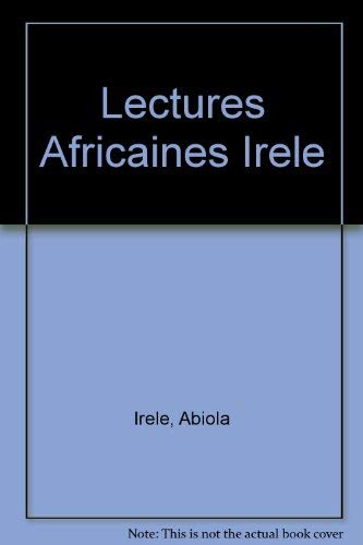 9780435945046: Lectures Africaines Irele