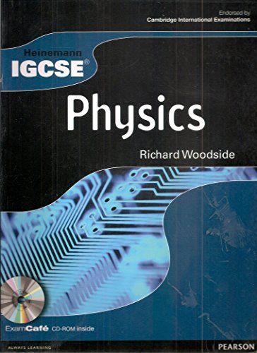 Imagen de archivo de Heinemann IGCSE Physics Student Book with Exam Cafe CD a la venta por Books Unplugged