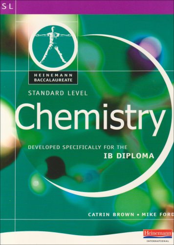 Beispielbild fr Chemistry Standard Level (Pearson International Baccalaureate Diploma: International Editions) zum Verkauf von MusicMagpie