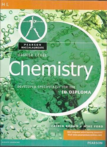 Imagen de archivo de Higher Level Chemistry Developed Specifically for the IB Diploma a la venta por TextbookRush