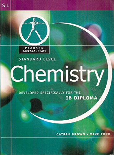 Stock image for Chemistry: Standard Level - Developed Specifically for the IB Diploma (Pearson Baccalaureate) for sale by SecondSale