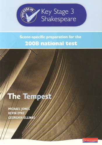 Stock image for The Tempest: Key Stage 3 Shakespeare (Success in Key Stage 3 Shakespeare 2008) for sale by Brit Books