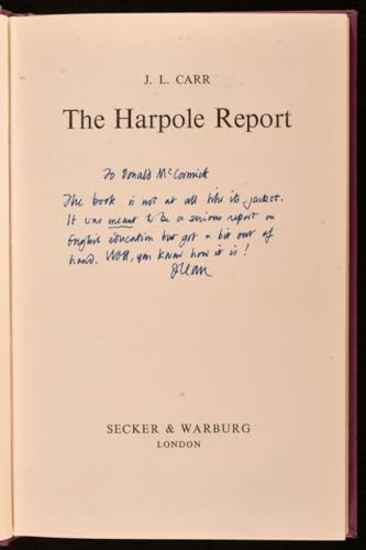 9780436086106: The Harpole Report