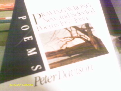 9780436125539: Praying Wrong: New and Selected Poems, 1957-84