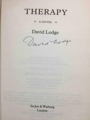 Therapy (9780436203343) by Lodge, David