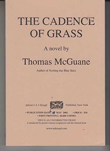 Imagen de archivo de The Cadence Of Grass a la venta por WorldofBooks