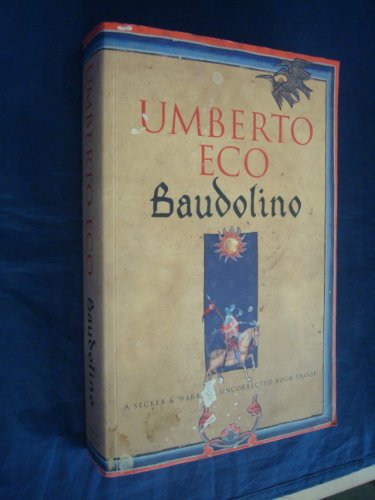 Imagen de archivo de Baudolino a la venta por Better World Books: West