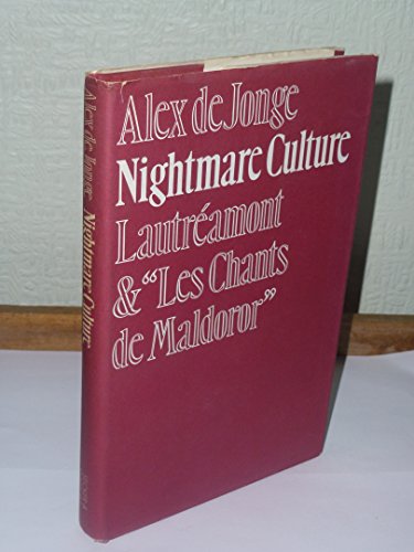 9780436224508: Nightmare Culture - Lautreamont & 