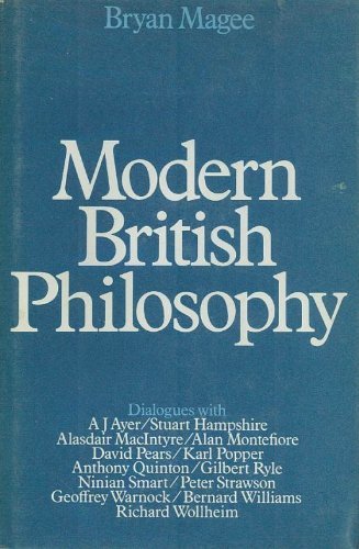 Stock image for Modern British Philosophy for sale by WorldofBooks