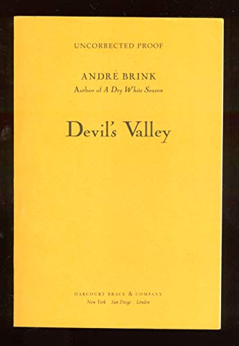 9780436275036: The Devil's Valley