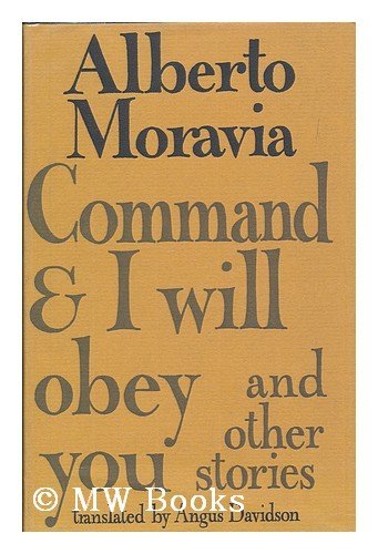 Beispielbild fr Command and I Will Obey You, & Other Stories zum Verkauf von Better World Books