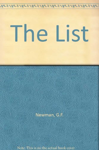 The list (9780436307003) by Newman, G. F