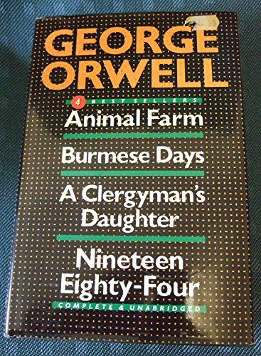 9780436350122: George Orwell Omnibus: Four Best Sellers: Animal Farm, Burmese Days, A Clergyman's Daughter, and, 1984 Nineteen Eighty-Four