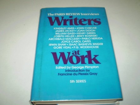 9780436376115: Writers at Work: 5th Series: The "Paris Review" Interviews