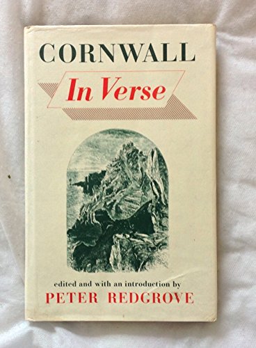 Stock image for CORNWALL IN VERSE. Edited and with an Introduction. for sale by Hay Cinema Bookshop Limited