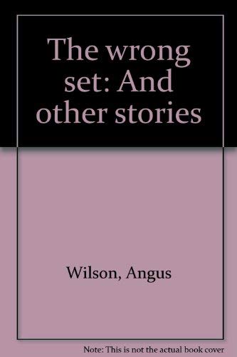 9780436578007: The wrong set,: And other stories