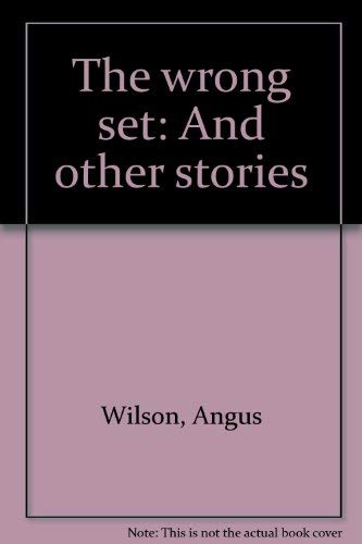 9780436578007: The wrong set: And other stories