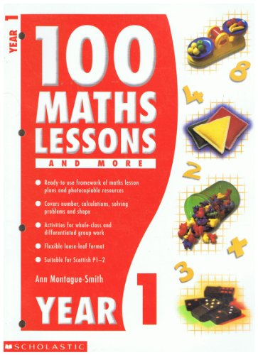 Stock image for 100 Math Lessons for sale by Better World Books Ltd