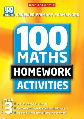 Beispielbild fr 100 Maths Homework Activities for Year 3 zum Verkauf von medimops