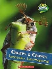 9780439025737: 3d Animals In Actions: Creepy & Crawly (incredible Invertebrates)