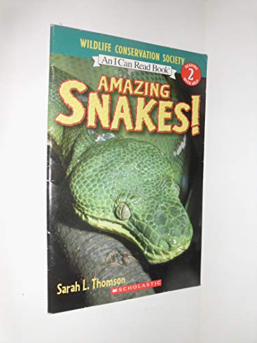 Amazing Snakes!: An I Can Read Book, 2 Reading with Help (Wildlife Conservation Society)