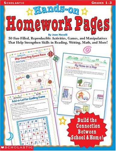 Hands-On Homework Pages (9780439043854) by Novelli, Joan