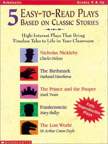 Stock image for 5 Easy-to-Read Plays Based on Classic Stories, Grade 5 : High Interest Plays That Bring Timeless Tales to You for sale by Better World Books: West