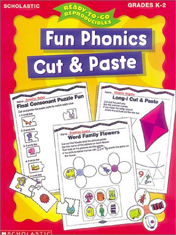 Imagen de archivo de Fun Phonics Cut and Paste a la venta por Better World Books