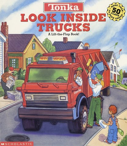 Stock image for Tonka Look Inside Trucks: A Lift-The-Flap Book! for sale by Gulf Coast Books