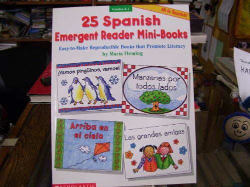 25 Spanish Emergent Reader Mini-books (9780439051774) by Fleming, Maria