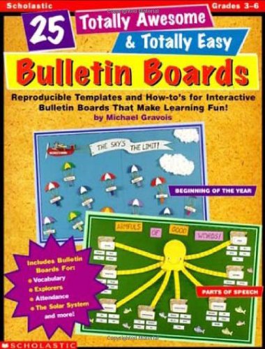 9780439052788: 25 Totally Awesome & Totally Easy Bulletin Boards