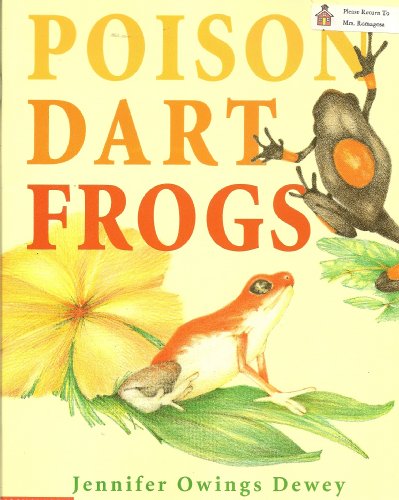 Stock image for Poison Dart Frogs for sale by Alf Books