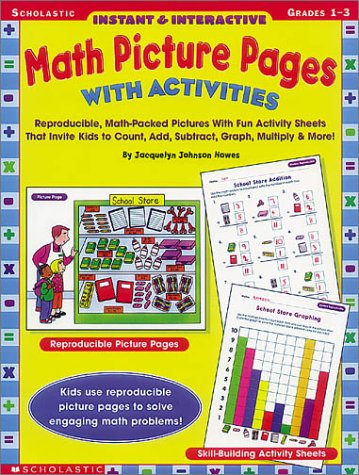 9780439077484: Instant & Interactive Math Picture Pages With Activites