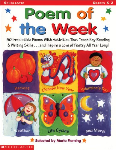 Beispielbild fr Poem of the Week: 50 Irresistible Poems With Activities that Teach Key Reading & Writing Skills . . . and Inspire a Love Of Poetry All Year Long! zum Verkauf von Gulf Coast Books