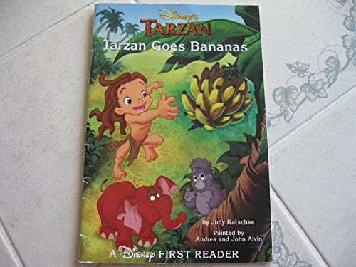 Stock image for Disney's Tarzan: Tarzan Goes Bananas (A Disney First Reader) for sale by Your Online Bookstore