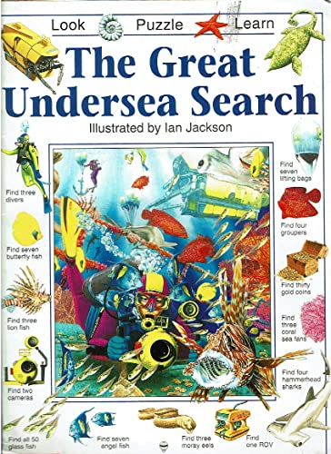 9780439082181: The great undersea search (Look, puzzle, learn)