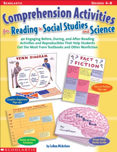 Beispielbild fr Comprehension Activities For Reading In Social Studies And Science zum Verkauf von Your Online Bookstore