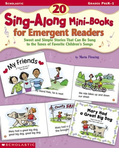20 Sing-Along Mini-Books for Emergent Readers (9780439104340) by Fleming, Maria