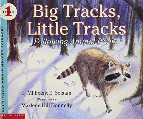 9780439104968: Big Tracks, Little Tracks: Following Animal Prints