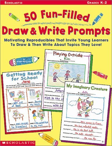 Beispielbild fr 50 Fun-Filled Draw and Write Prompts : Motivating Reproducibles That Invite Young Learners to Draw zum Verkauf von Better World Books