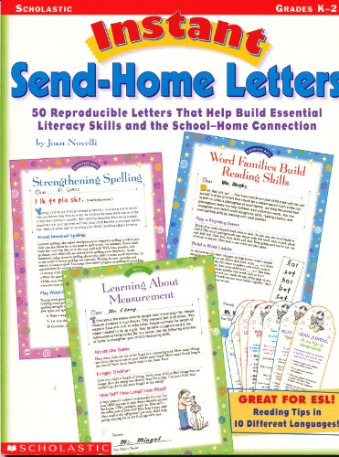 Stock image for Instant Send-Home Letters for sale by HPB-Diamond