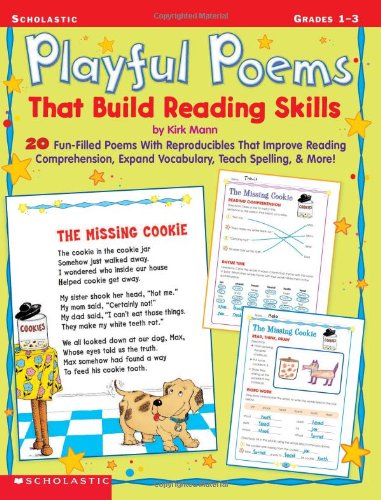 9780439113700: Playful Poems That Build Reading Skills: 20 Fun-Filled Poems With Reproducibles That Improve Reading Comprehension, Expand Vocabulary, Teach Spelling, & More!