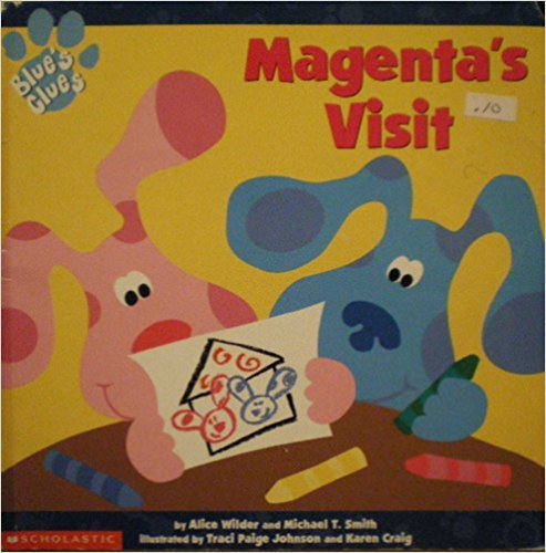 Beispielbild fr Blue Clues Magenta's Visit zum Verkauf von Once Upon A Time Books