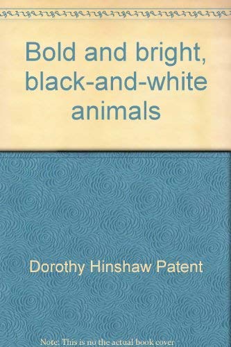 Stock image for Bold and Bright, Black-and-White Animals for sale by Alf Books