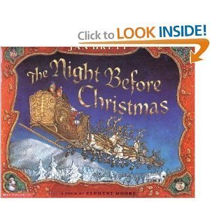 Beispielbild fr The Night Before Christmas (Sticker Book) zum Verkauf von Better World Books