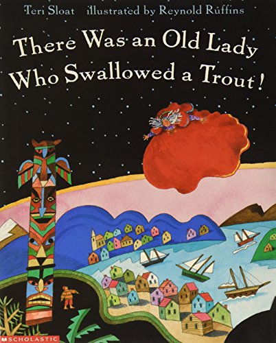 9780439139496: There Was an Old Lady Who Swallowed a Trout!