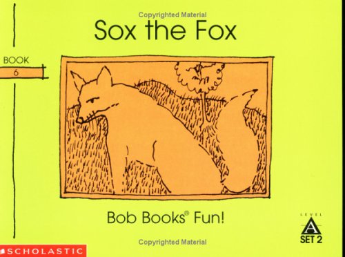 Beispielbild fr Sox the fox (Bob books) zum Verkauf von Wonder Book